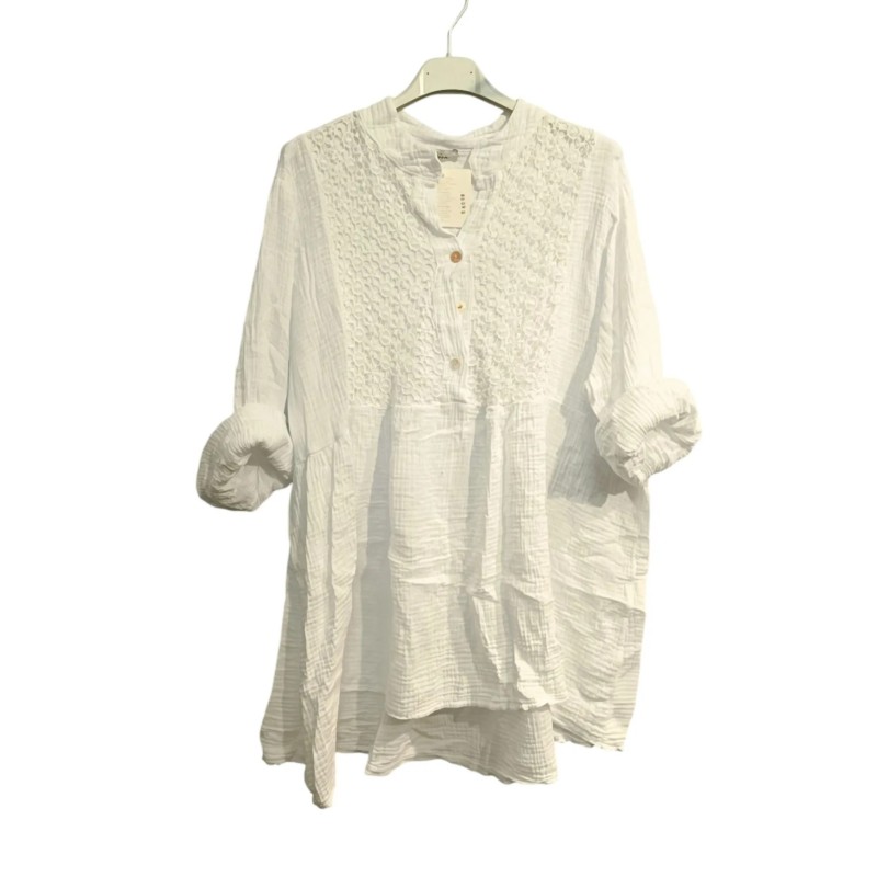 Robe Éther – Gaze de Coton Robe Éther – Gaze de Coton